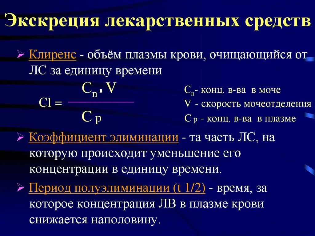 Экскреция лекарственных средств. Выведение лекарственных веществ. Клиренс лекарственных средств. Элиминация и экскреция лекарственных средств. Элиминировать это