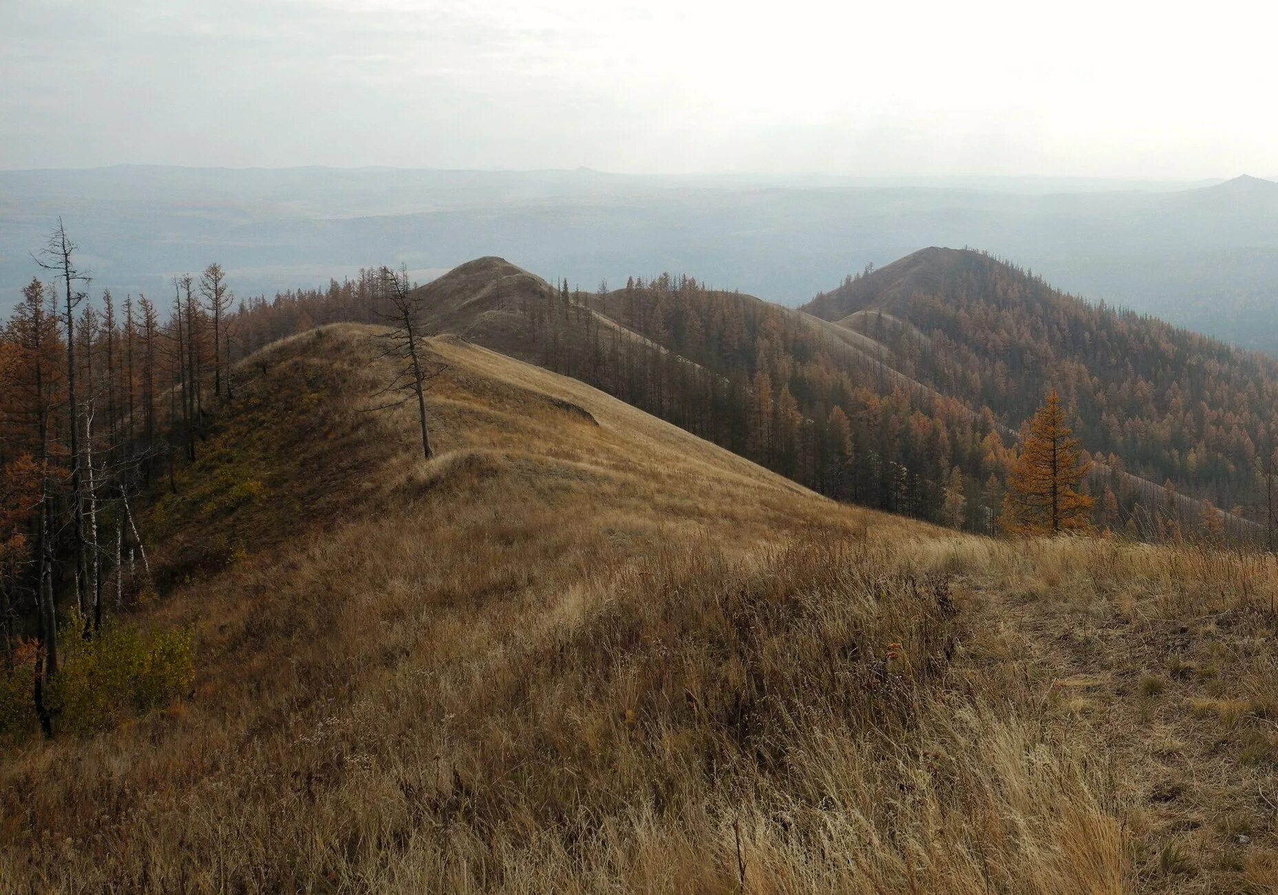Хребты башкирии