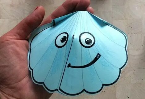 Ракушка из коробок
