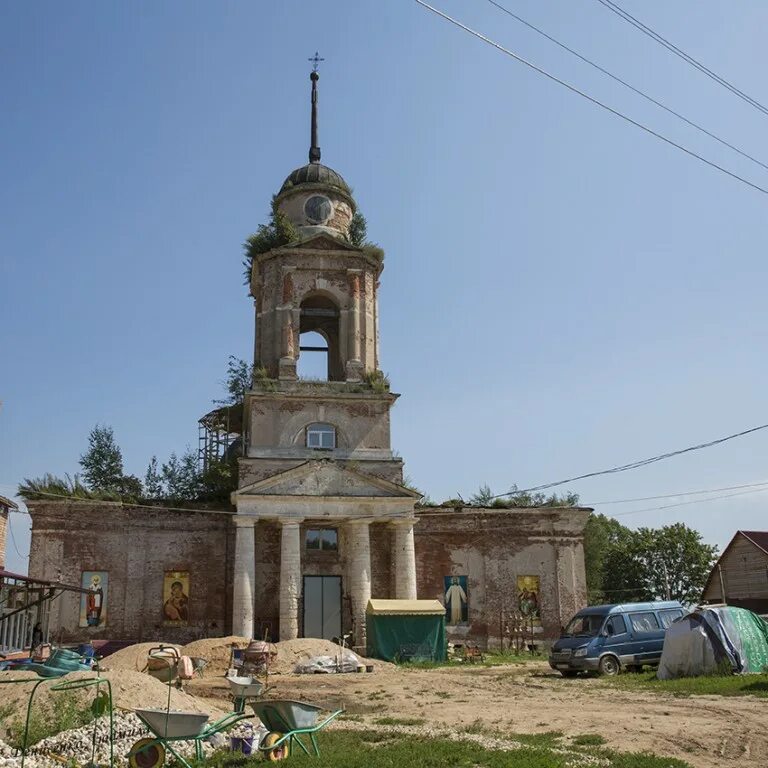Глебово ржевского. Деревня глебово тверская область. Казанский храм глебово. Глебово истра. Церковь богоявления господня глебово.