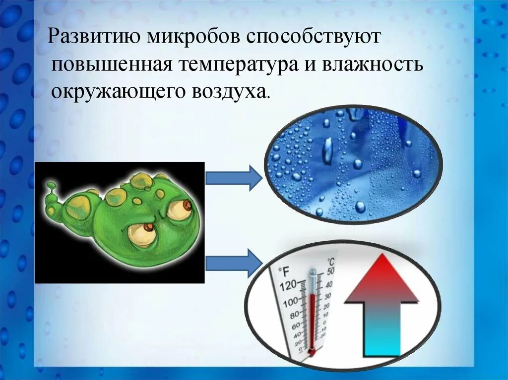 Микроорганизмы воздуха помещений. Влияние влажности на бактерии. Влияние влажности на микроорганизмы. Развитию микробов способствуют. Температура микроорганизмов.