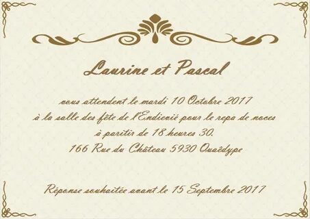 Vous invite