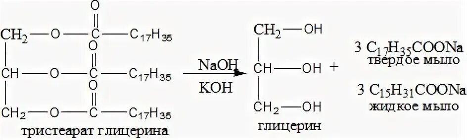 Тристеарат гидроксид калия