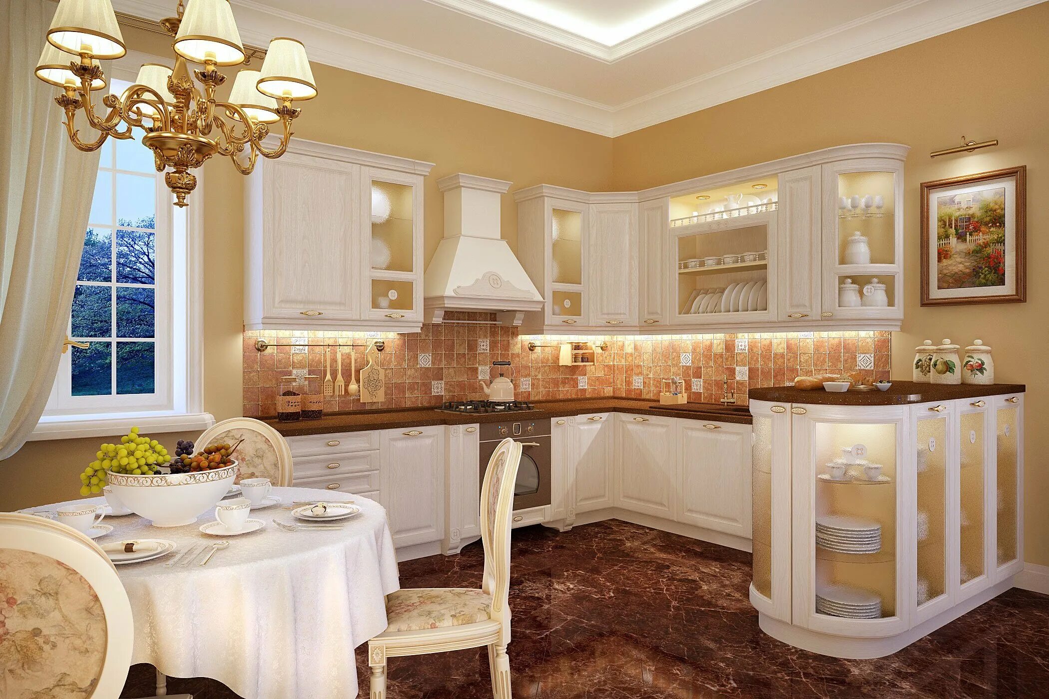 Золотистые кухонные. Кухни Зетта Сильвана. Красивые классические кухни. Кухня в классическом стиле. Кухня в золотом цвете.