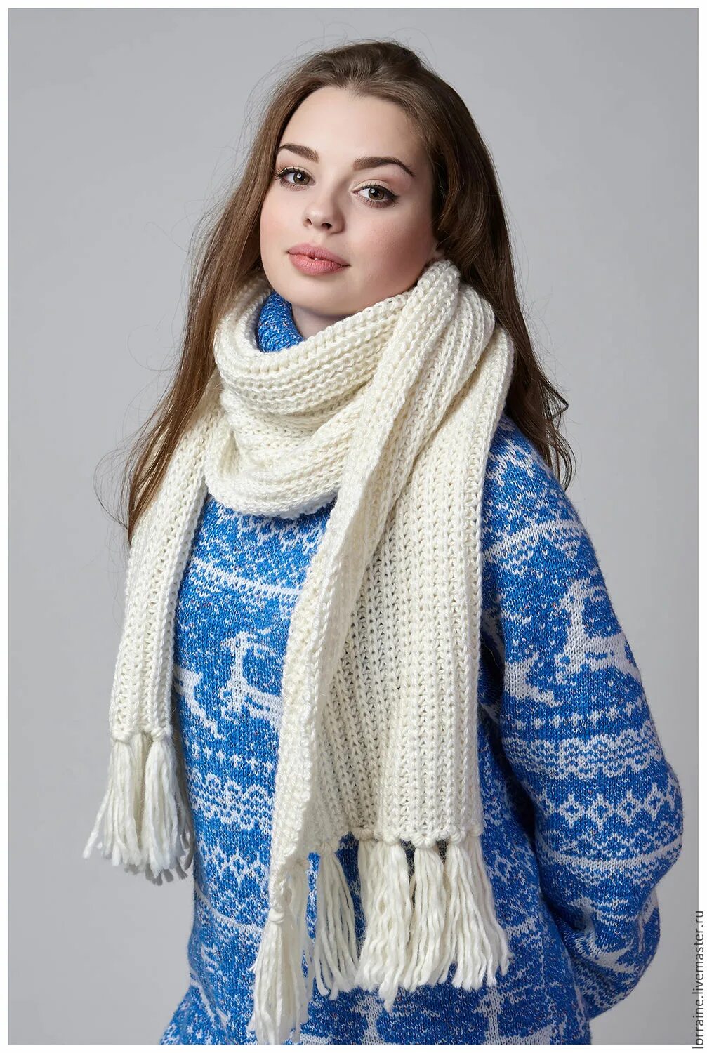Женские вязаные шарфы на зиму фото схемы Pin on Scarves