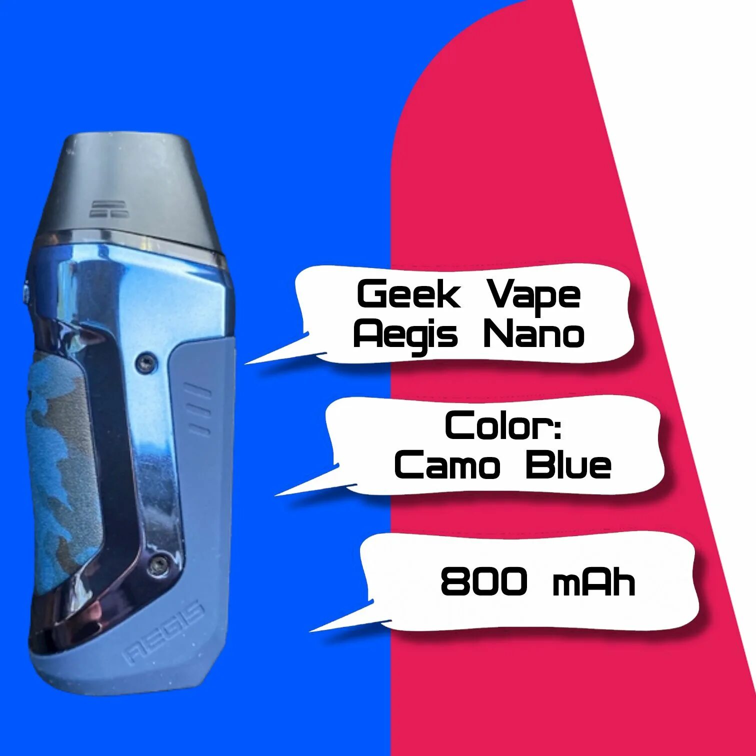 Geekvape aegis nano pod. Аегис нано camo blue. pod-система geekvape aegis nano camo blue. geekvape aegis nano n30 kit. geekvape aegis nano n30 kit - blue.