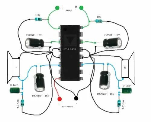 Усилить звук динамика. Схема усилителя звука для компьютерных колонок. Усилитель звука на двух транзисторах 12 вольт. Схема пайки усилителя звука. УНЧ компьютерных колонок SP - K 10.