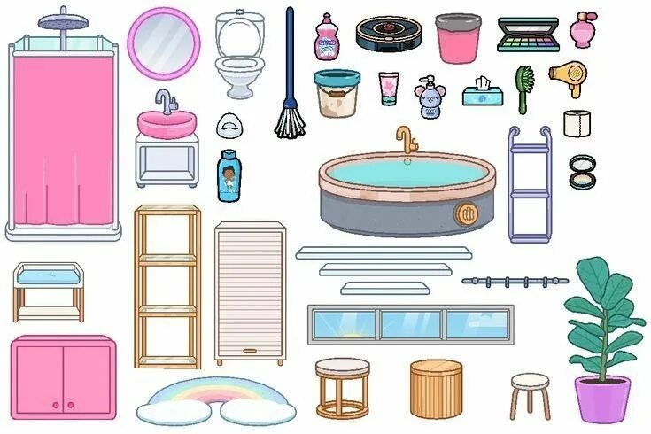 Ванная для бумажных кукол. Мебель ванная для аппликации. Ванная комната бумажная. Мебель и комнаты для бумажных кукол ванная. Аксесурыдлябумажныхкуко.