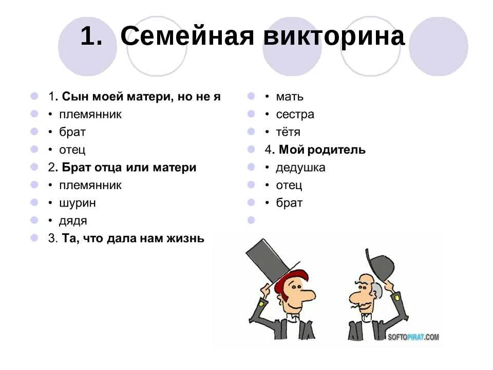 Вопрос с четырьмя вариантами ответов. Вопросы для викторины. Вопросы для викторины с ответами для всей семьи.