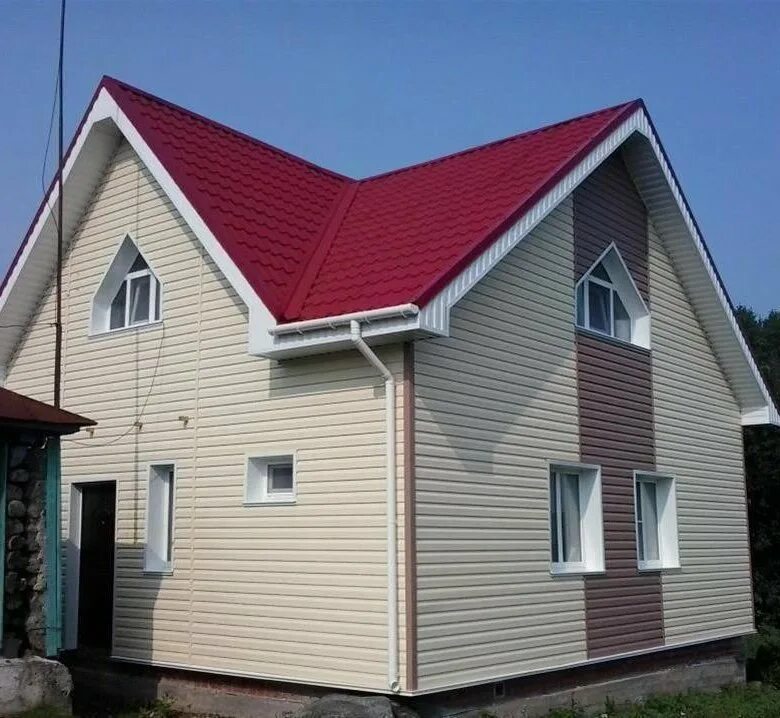 Фото кровельных и фасадоных материалов
