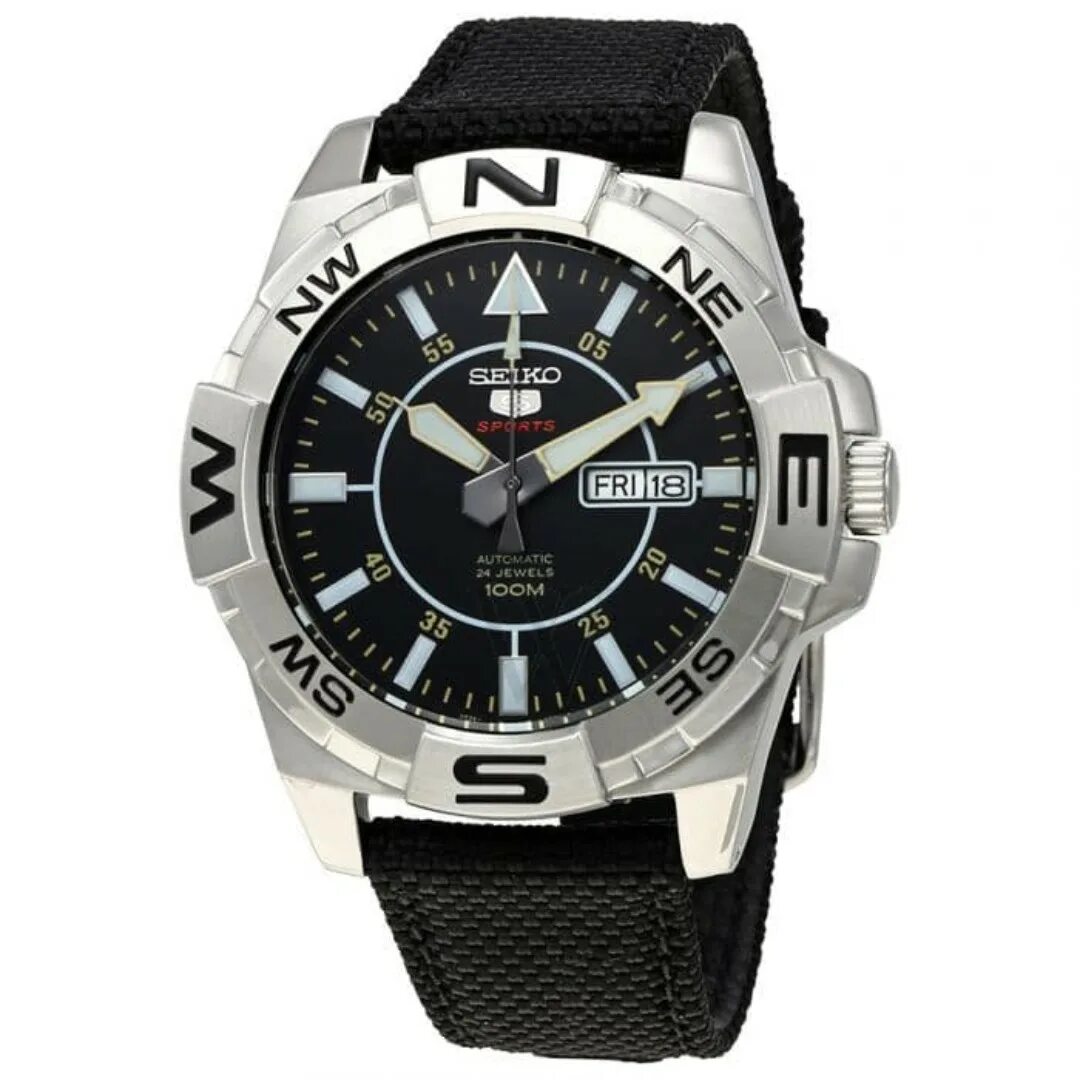 Seiko sports automatic. Часы Seiko 5 Sports Automatic Black. Seiko srpa89k1 5 Sports. Seiko часы мужские Automatic 100m. Seiko 5 Sports Automatic Black Dial men's watch.