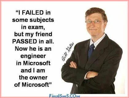 But failed
