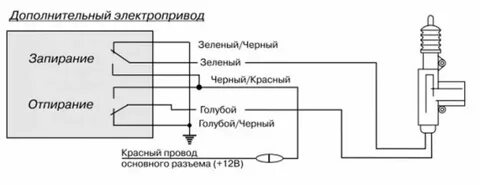 Схема активатора замка