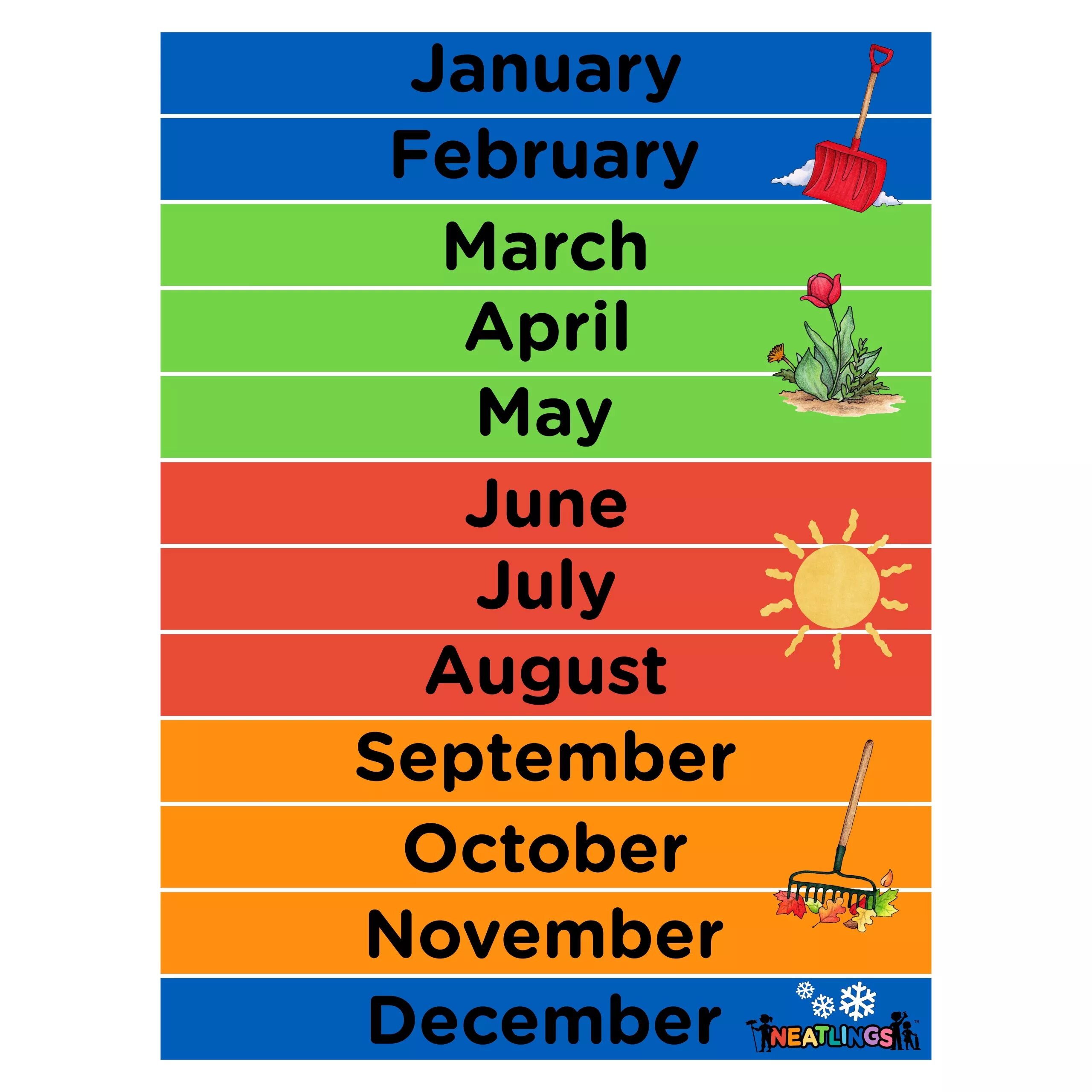 Months of the year for kids. Месяцы in English. Months of the year. Names of months in English. Months in English for Kids.