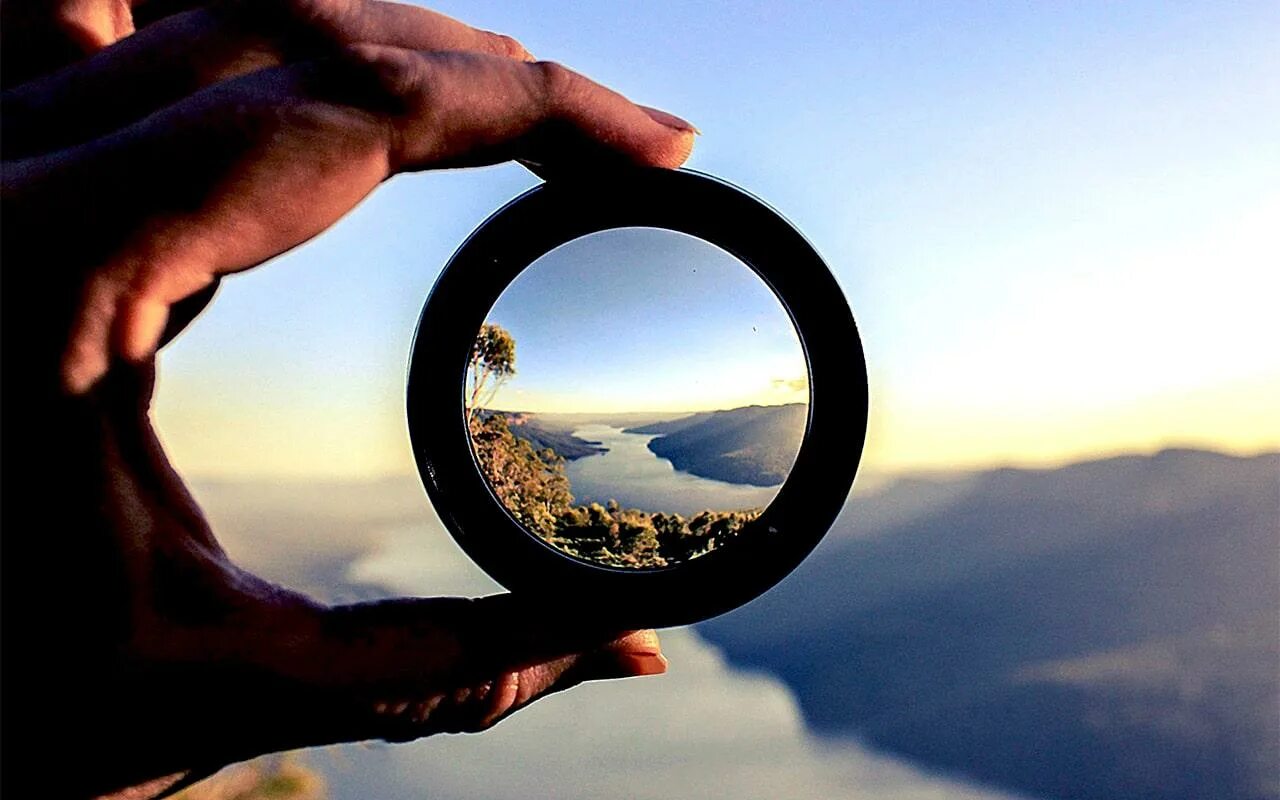 Мысль можно увидеть. Видение. Видение жизни. Мир через объектив. Фокусировка на цели.