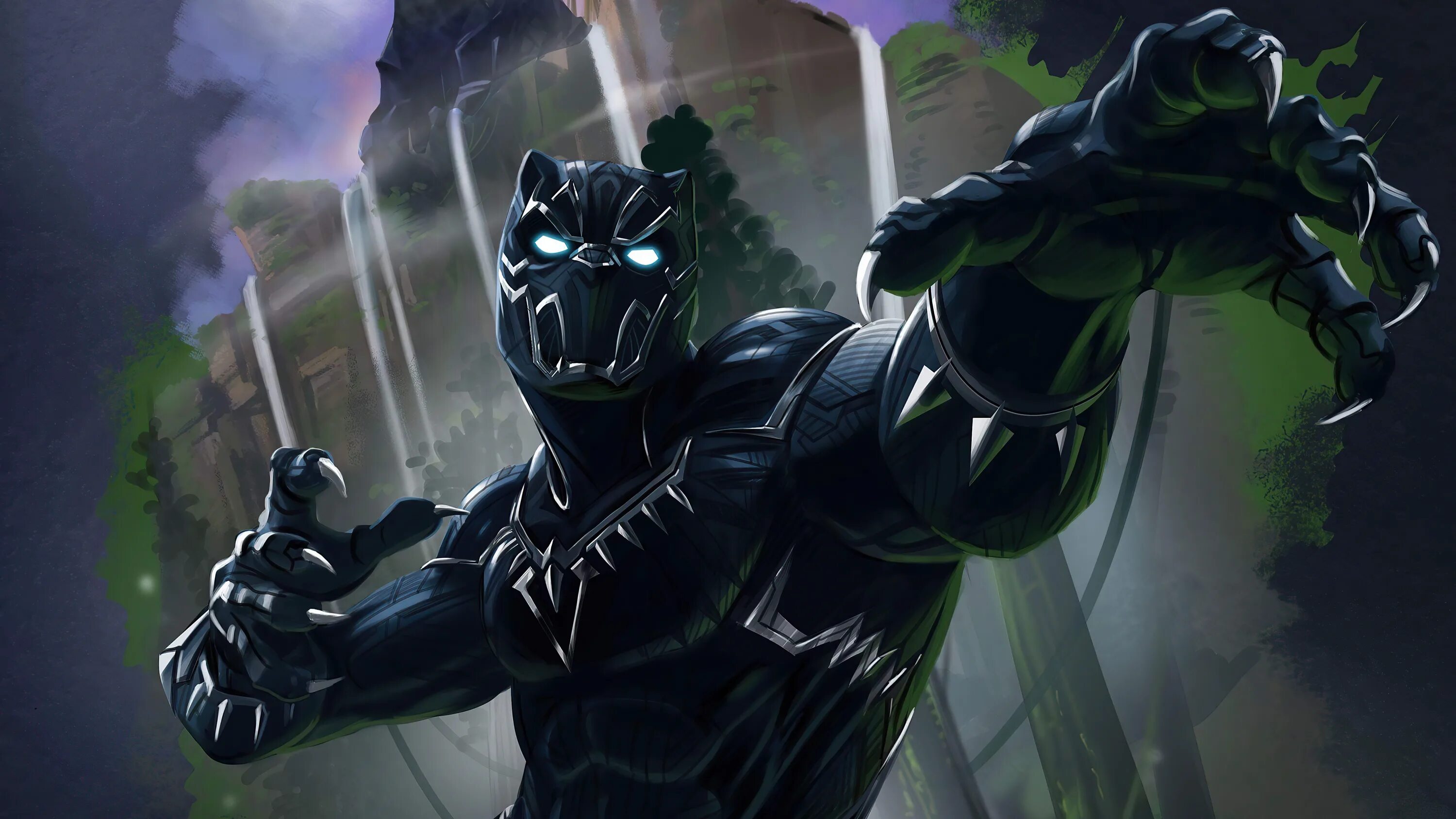 Черная пантера Марвел. Чёрная пантера герой Марвел. Чёрная пантера Марвел арт. Black Panther 2020.