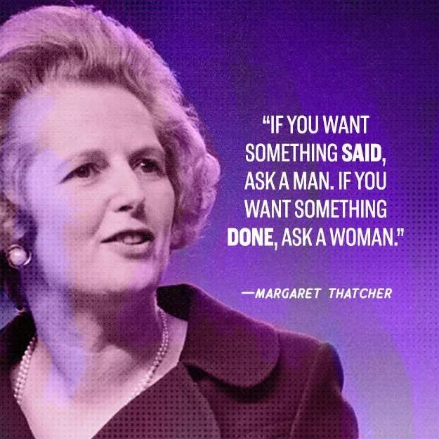 I wanted to ask you something. If you want something said ask a man. цитаты тэтчер. margaret thatcher citate.