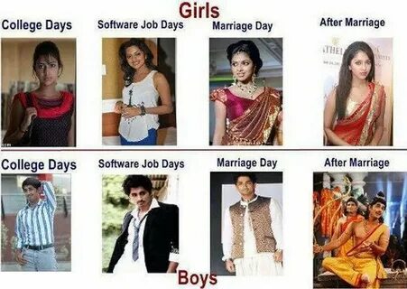 After marrying