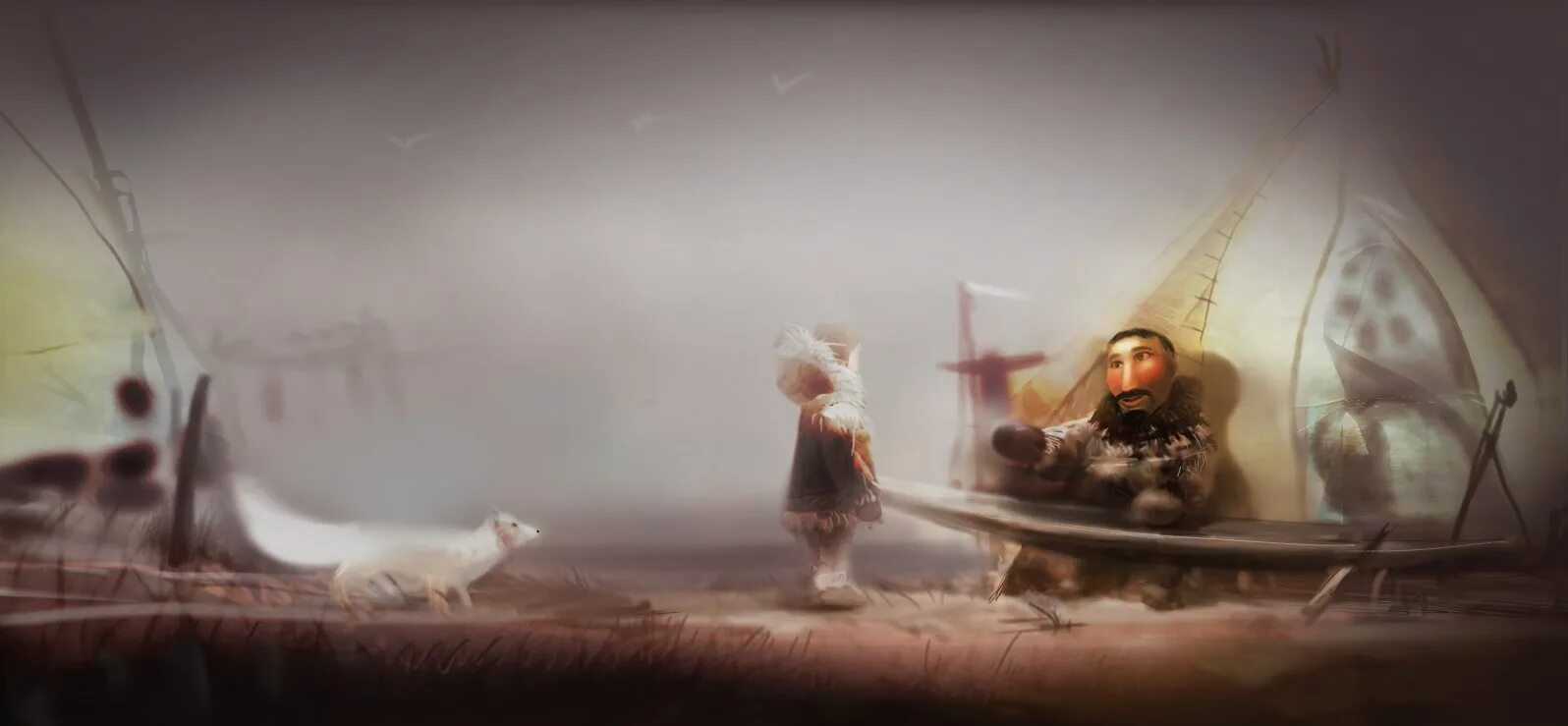 Never alone kisima ingitchuna. Never alone игра. never alone игра ps4. never alone арт. игра про девочку и песца.