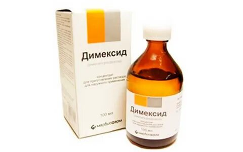 Димексид от подагры компресс