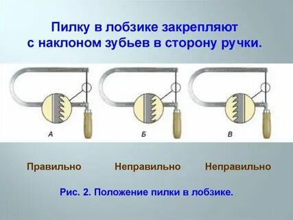 Как вставить пилку