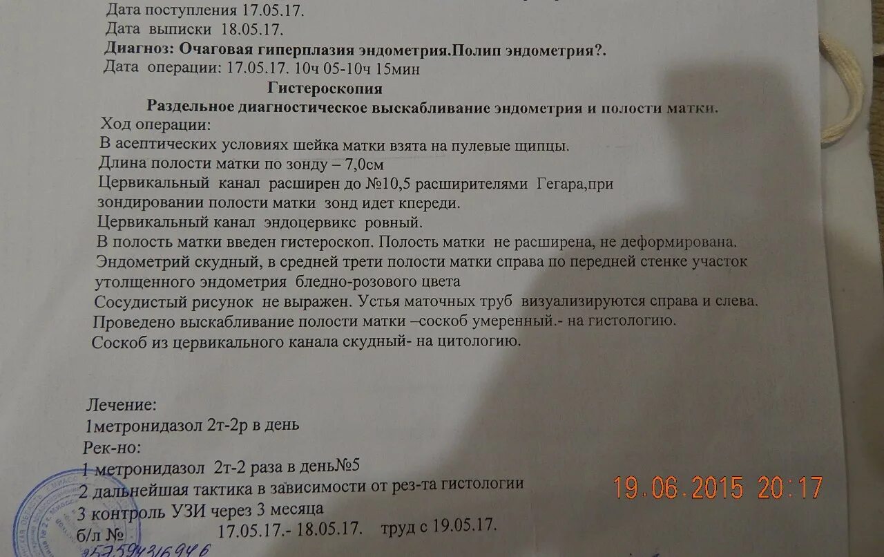 Выделения после осмотра гинеколога