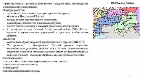 Урал поволжье восток