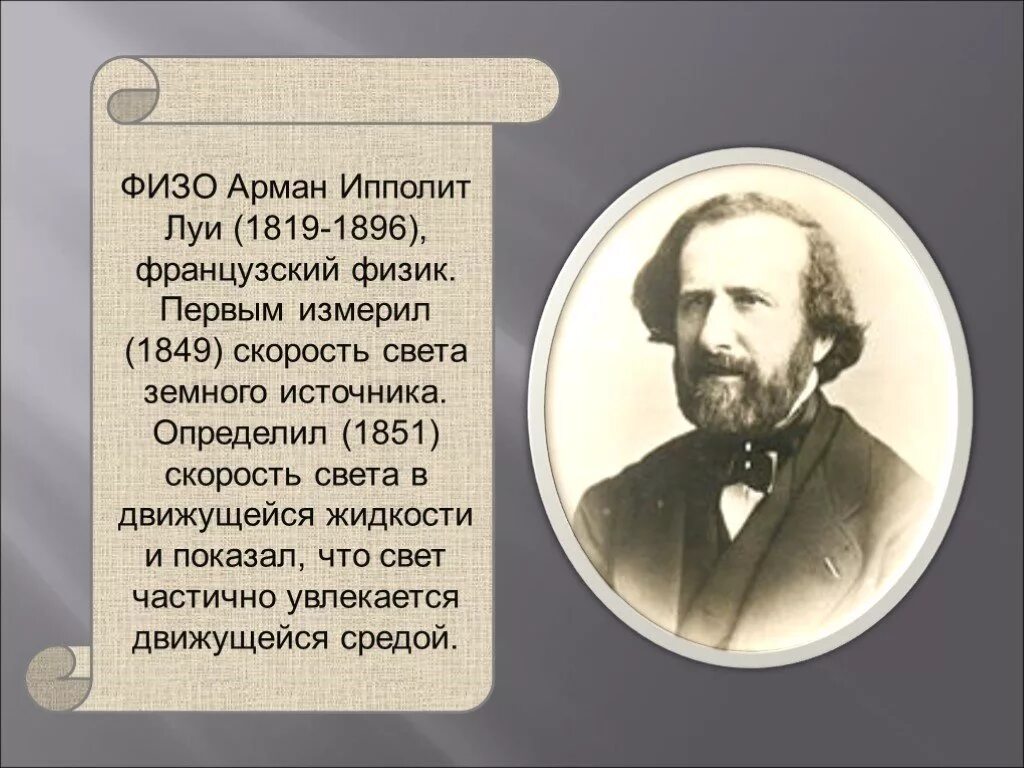 Главный вращающийся элемент установки физо. Французский физик физо и.