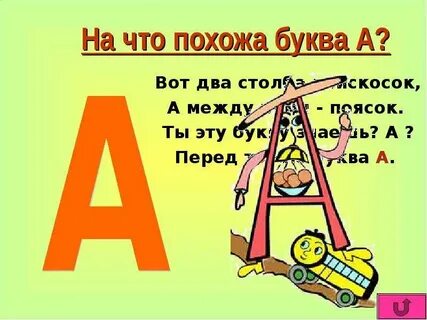Буква а видеоурок 1 класс