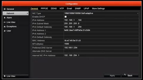 Internal address