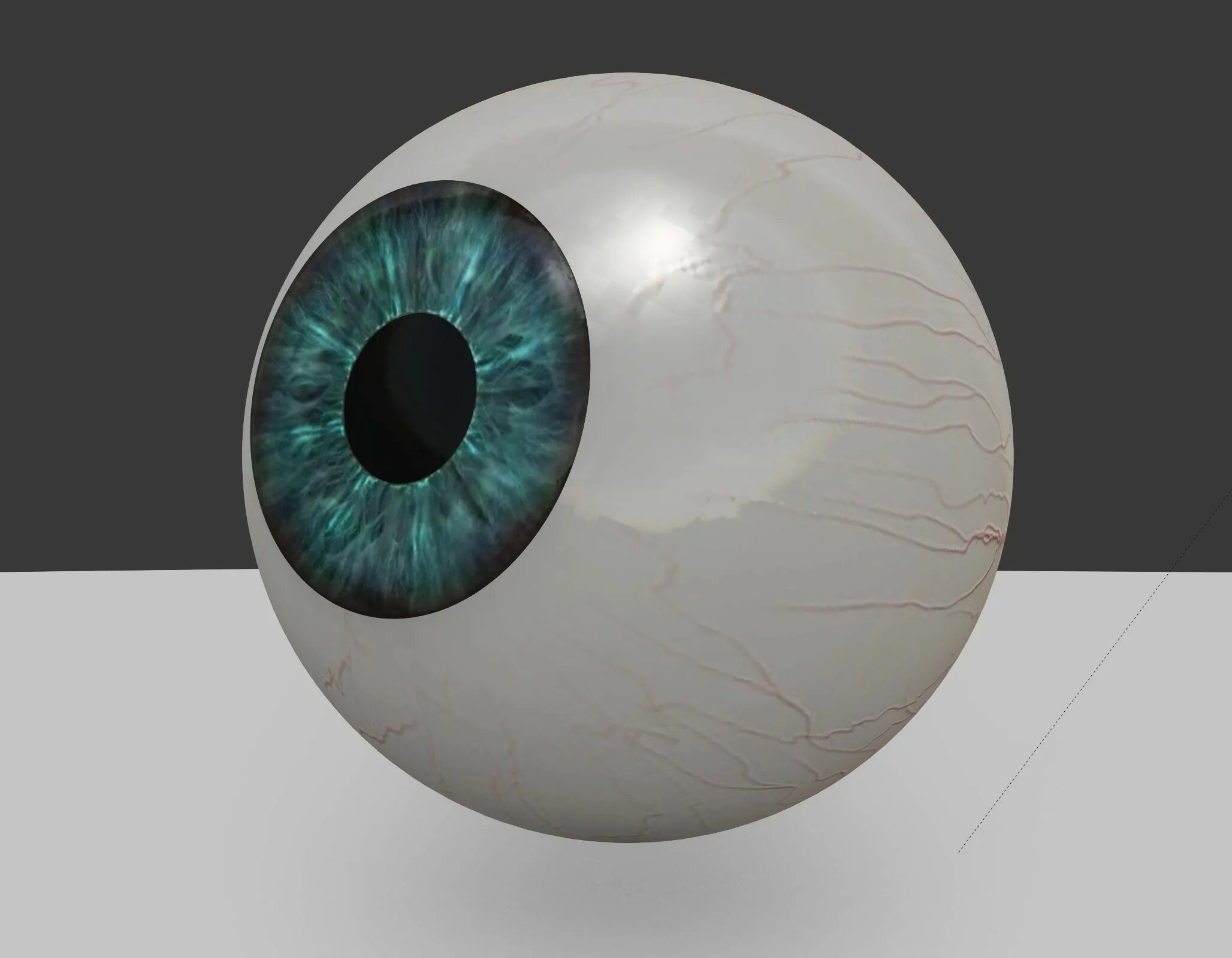 Eye 3d model