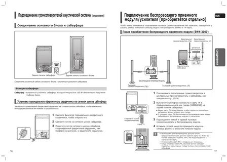 Инструкция кинотеатр самсунг