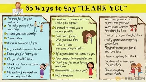 How to answer to thank you