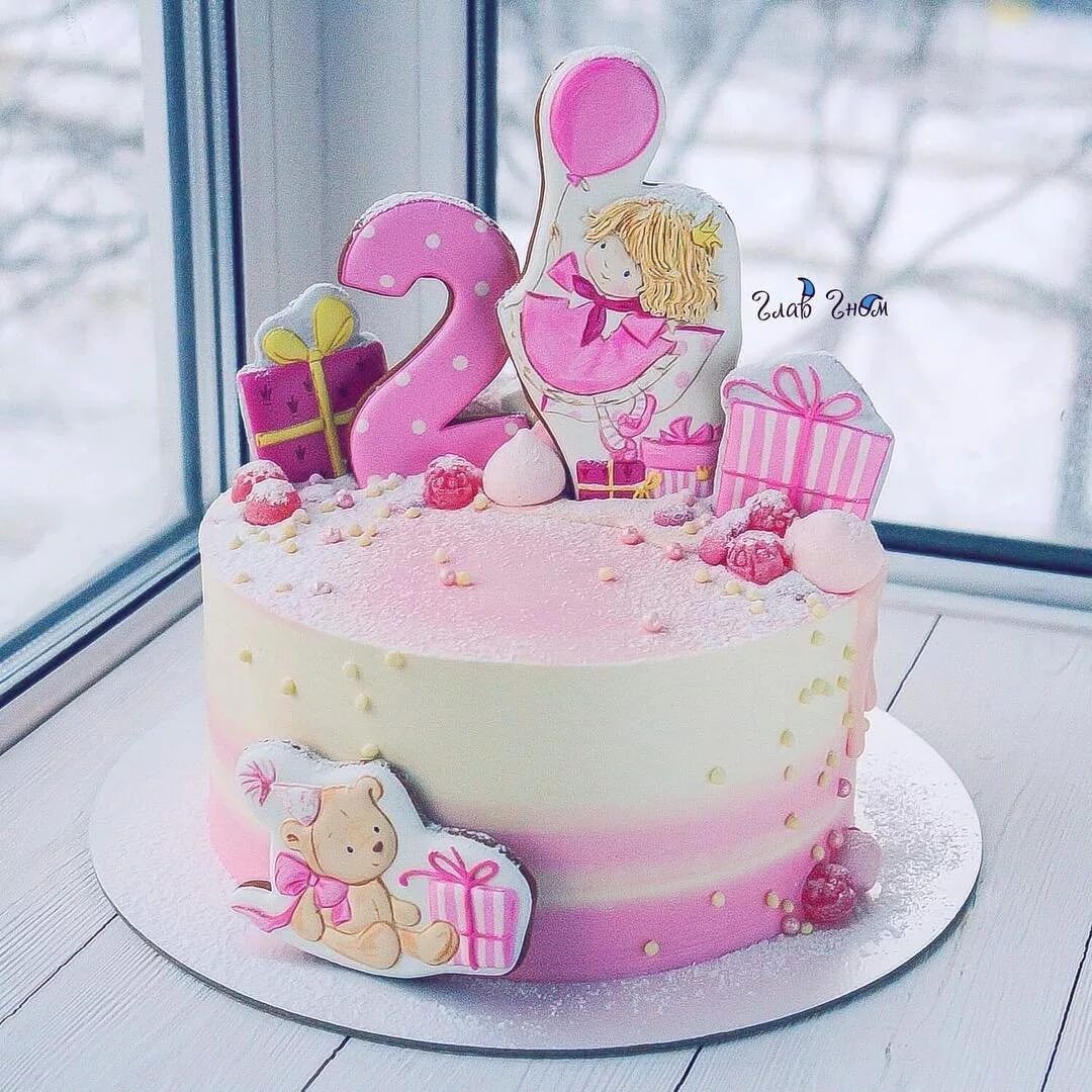 На год красивый торт девочке. Торт девочка. Торт на день рождения девочке. Торт детский девочке. Торт на 2 года девочке.