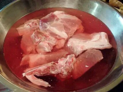 Сколько надо вымачивать мясо