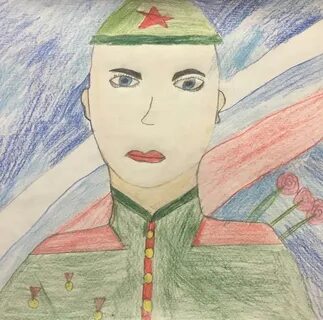 Рисунок защитник своего