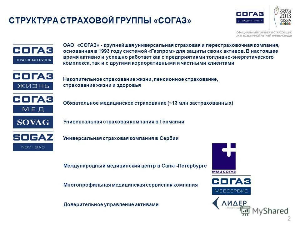 Страховка согаз участникам сво