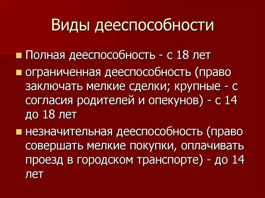 Виды дееспособности. Виды дееспособности граждан. Понятие и виды дееспособности. Виды дееспособности схема.