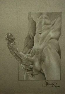 Красивый член в искусстве.