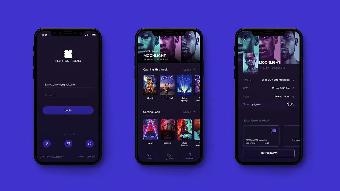 Приложение поды. Интерфейс приложения кинотеатра. ui интерфейс приложения. дизайн мобильного приложения. мобильное приложение кинотеатра.