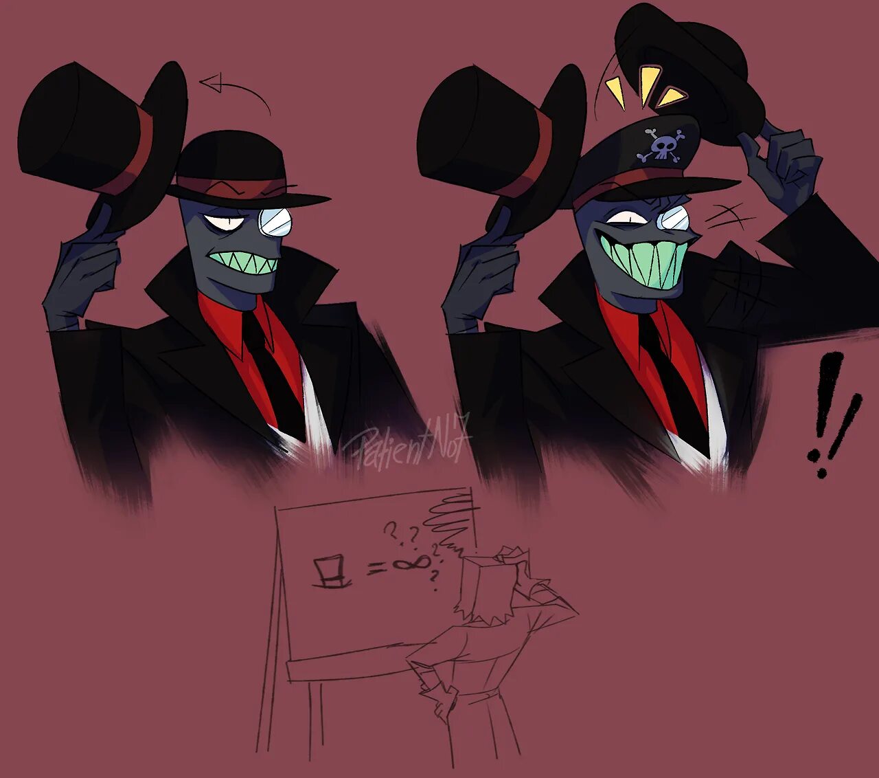 Paperhat villainous шип. Черношляп villainous. Блэк хэт шип. Paperhat villainous. Злыдни блэк хэт и доктор флюг.