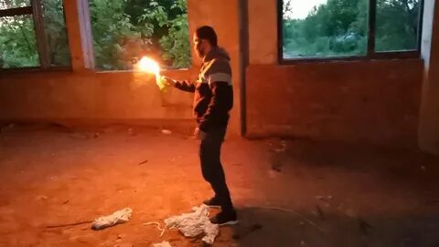 Человек совершивший поджог