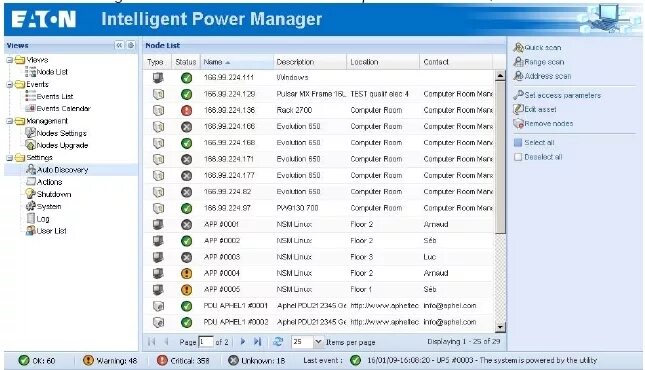 Intelligent power. Power Manager для ИБП. Eaton Power Manager. Eaton Powerware программа управление. POWERMANAGERII ИБП русификатор.