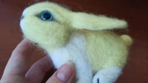 Сухое валяние из шерсти игрушки для начинающих