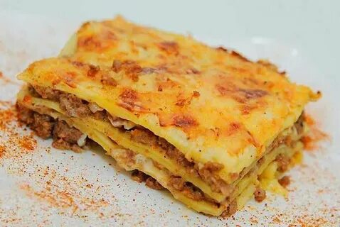 Листы лазаньи в духовке