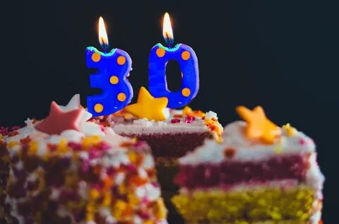 Картинка торт 30 лет