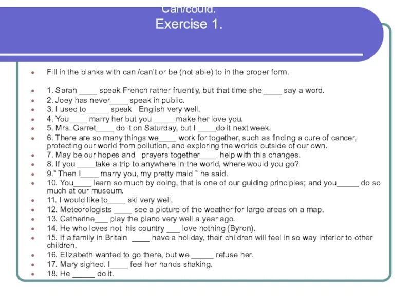Can could be able to упражнения. Модальный глагол can to be able to. Can be able to упражнения. Can could will be able to упражнения. Could was able to couldn t