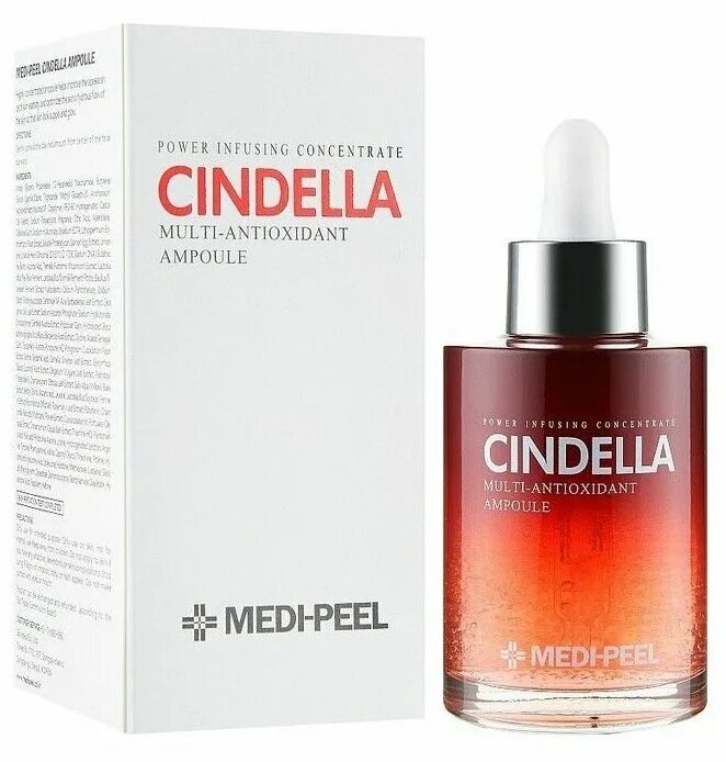 Cindella. Medi-Peel Cindella Multi-antioxidant Ampoule 100 мл.. Сыворотка для лица Cindella Multi-antioxidant Ampoule 100ml (Medi-Peel). Medi-Peel Cindella Multi-antioxidant Ampoule 100ml - антиоксидантная сыворотка, 100 мл. Medi Peel антиоксидантная Мульти сыворотка.