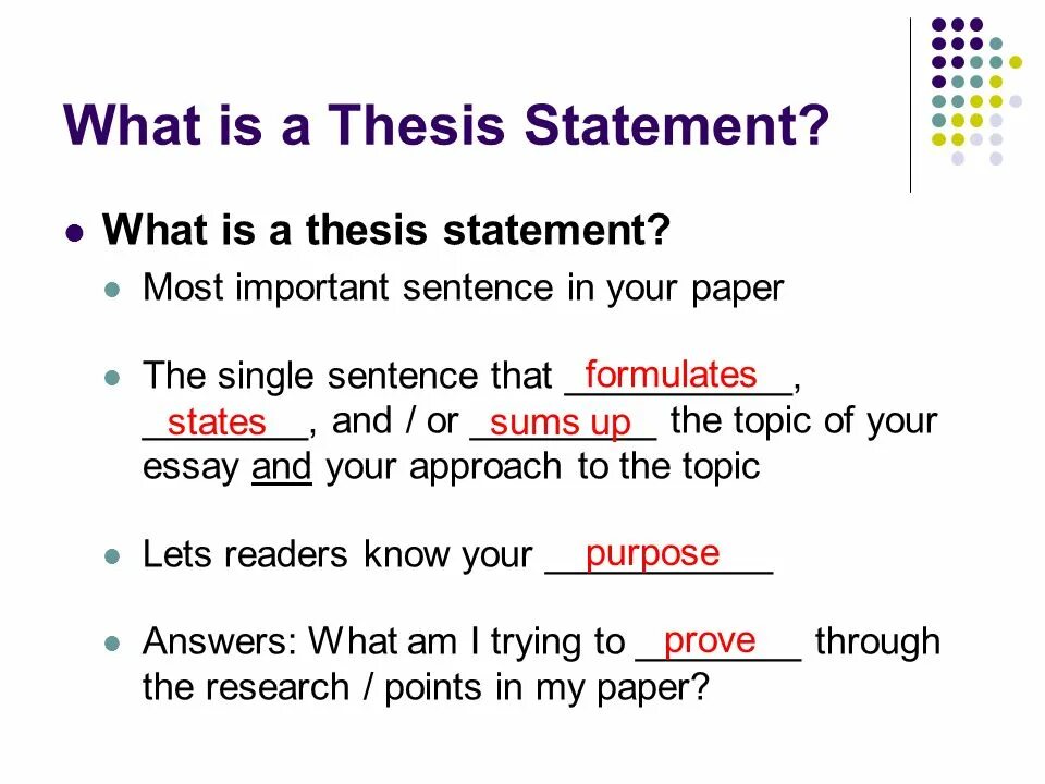 What do these sentences mean. What is thesis Statement. What is a thesis. Thesis Statement examples. Thesis Statement in essay.