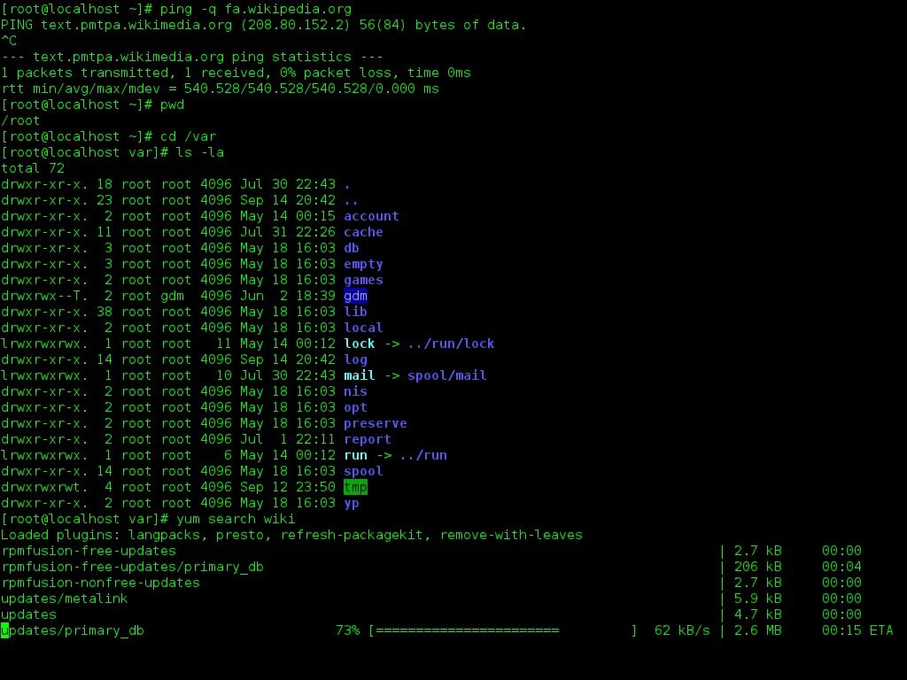 Command line browser